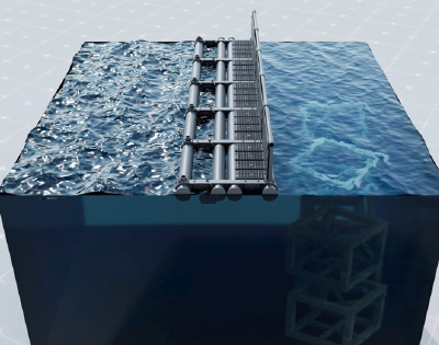 Wave-reduction barrier