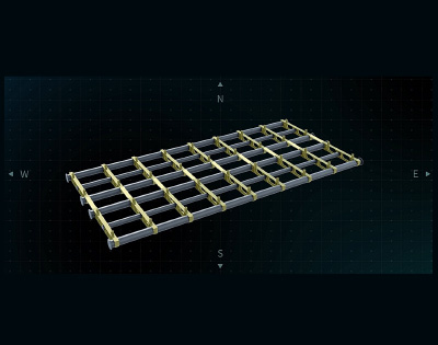 HDPE floating system