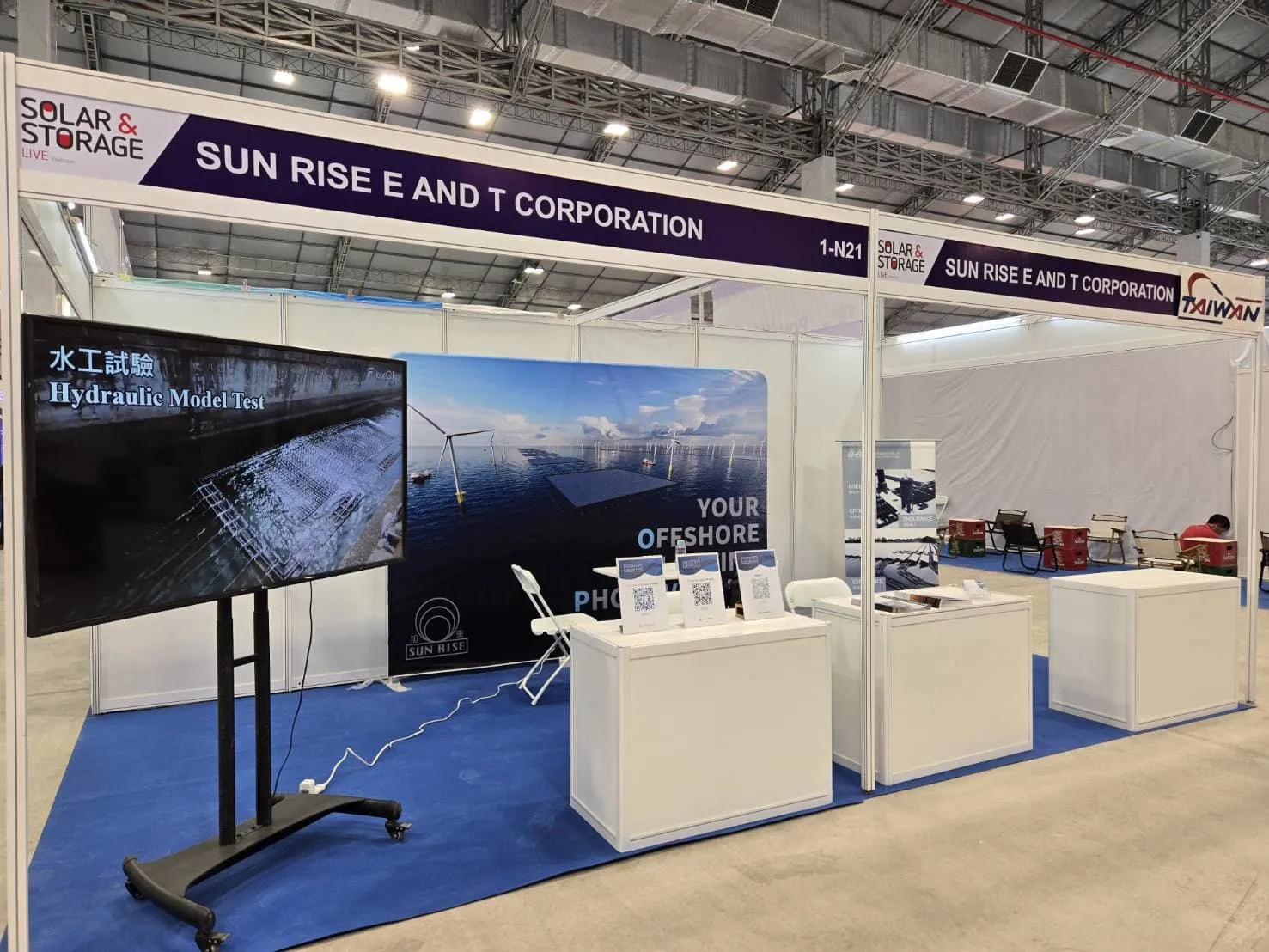 Sun Rise Attended Solar & Storage Live Vietnam  