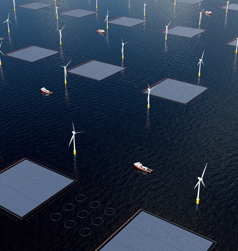 Offshore Floating Solar System